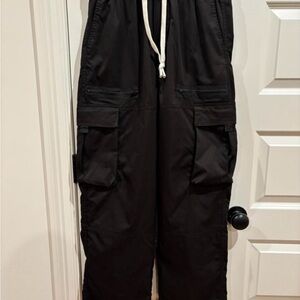 Black Cargo Pants